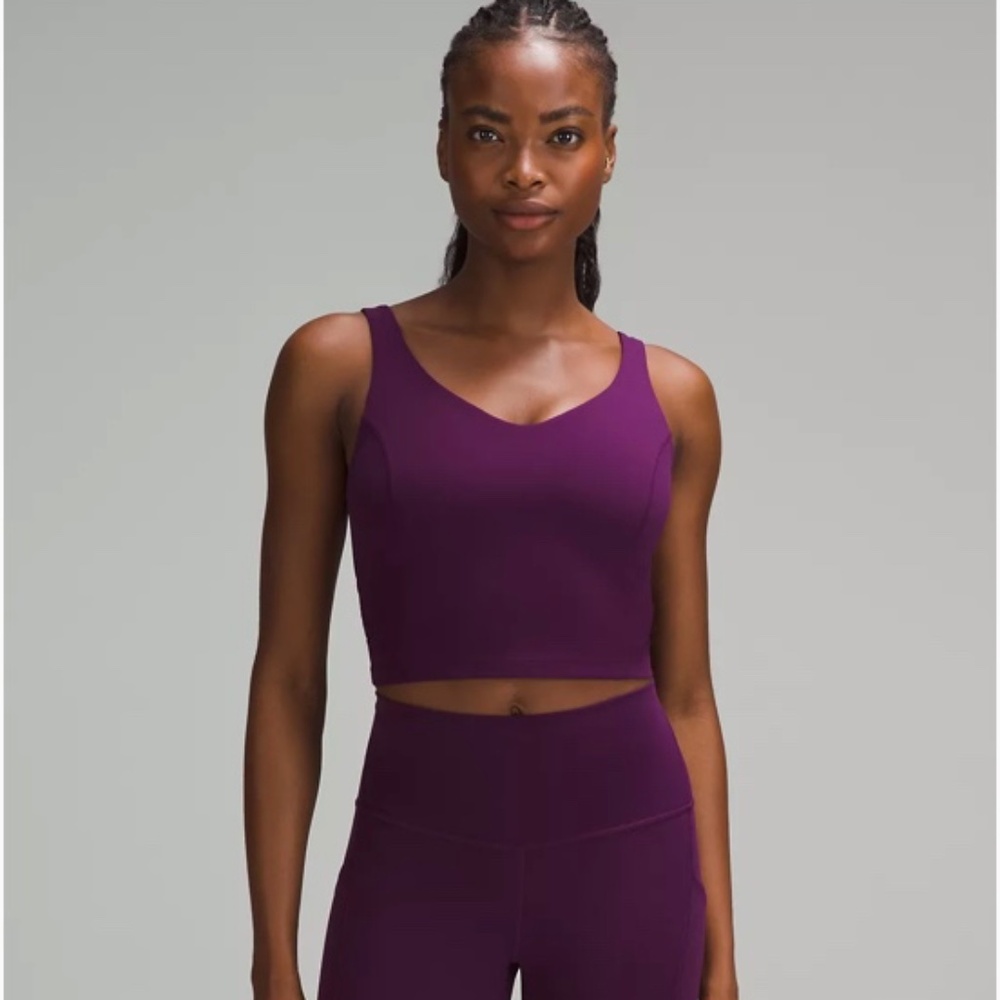 Women's Purple Crop Top
